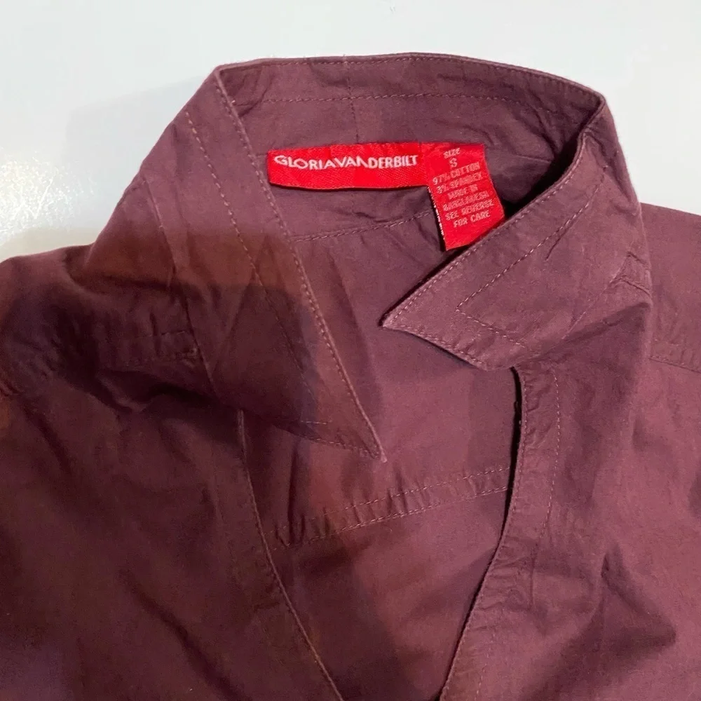 Gloria Vanderbilt  Button-Down Shirts Size S - Picture 5 of 13